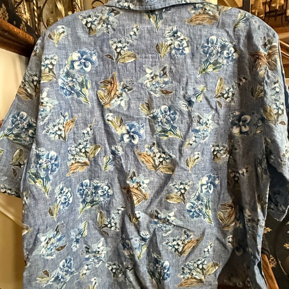 Frank and Eileen NWT Never worn Rosie short  sleeve 100% Linen button front XS - Picture 8 of 10